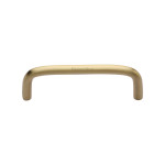 M Marcus Heritage Brass Wire Design Cabinet Handle 96mm Centre to Centre